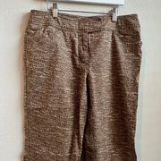 Brown Patterned Pants