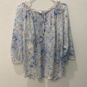 Floral Blouse Size Xl