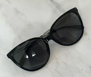 Givenchy Women’s Oversized Round Minimalist Sunglasses - Black