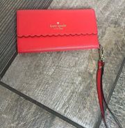 Kate Spade  ♠️ Wristlet with Phone 📱 Holder