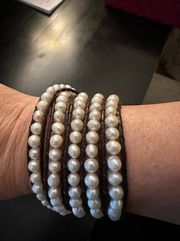 Pearl Wrap Bracelet