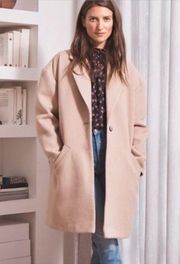 Elizabeth and James tan oversized trench coat size S