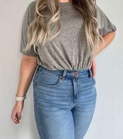 Universal Thread T-Shirt Bodysuit Grey Large