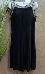 Dress barn, sleeveless ribbed tank dress size 8