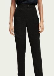 Scotch & Soda Joshy High-Rise Tapered Cargo Trousers