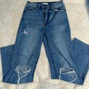 High Waisted baggy jeans