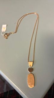 Kendra Scott Necklace Rose Gold