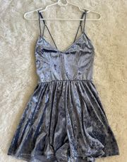 Crushed Velvet Romper