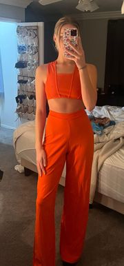 Orange Jumpsuit 