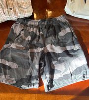 Nike Camo  sweatshorts