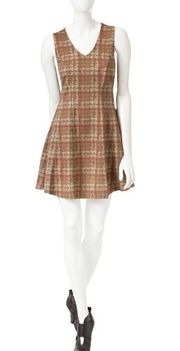 ROMEO & Juliet Couture Plaid Sleeveless Dress