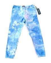 Wildfox Painted Sky Rory Tie Dye Sweatpants Joggers Loungewear Comfy Cozy NWT M