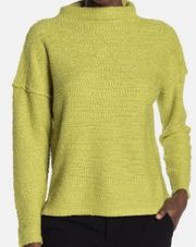 NWT Melloday Plus Size 2X Green Mock Neck Sweater