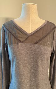 Lululemon Lululemom Just Breathe long Sleeve Shirt Size 8