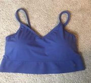 Lucky Brand Blue Bralette Size Medium