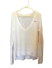 Size XS/S Chunky Oversized White Sweater