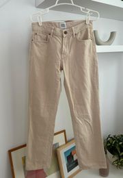 cowgirl Jean Straight Leg White/cream Jeans