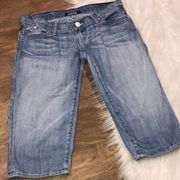 Rock & Republic size 26 blue jean Bermuda shorts