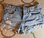 BDG  distressed denim shorts