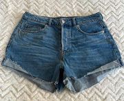 H&M Jeans Shorts Size 12