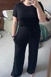 Black Comfy Jumpsuit by Dress Up