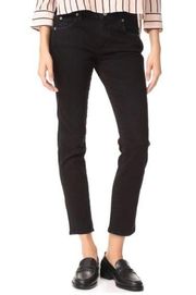 AMO Kate Jeans In Black Magic Mid Rise Ankle Stretchy Slim Fit Women’s Size 31