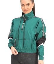 BCBGGeneration Pull On 80’s Y2K Windbreaker Green M NWT