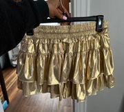 Boutique Gold Skirt 