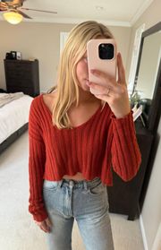 Forever 21 cropped sweater