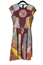 Making the Cut Episode 5 Winning Look Gary Carnival Dress Brown Women’s Size XS