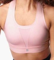 Sweaty Betty All Train Mesh Sport Bra 32D Light Blush Pink