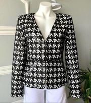 NWT Rachel Zoe Embroidered Lace Overly Sequin Blazer - 4