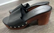 Mango Studded clog