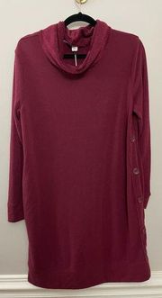 NWT Caslon‎ Cozy Button Detail Dress Small