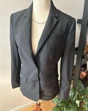 Banana Republic  black blazer two bottom wool size 4