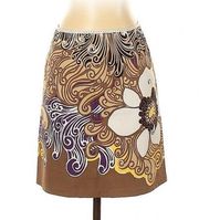 Elie Tahari Flower Skirt sz2