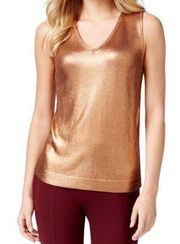 Anne Klein metallic top