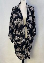 Spiritual Gangster floral robe/kimono