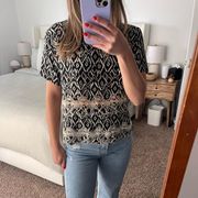 Short Sleeve Top from Francescas- Small