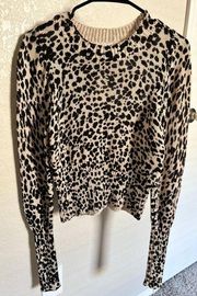 Leopard Sweater | S