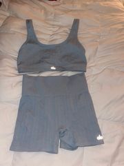 Alo Blue Workout Set 