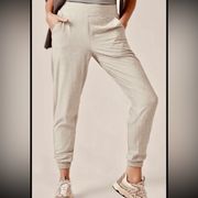 Size 22 Plus Brooklyn Textured Jogger - Abalone Grey NWT