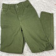 Vintage BONGO 90's green High Rise Mom-Jeans size 3