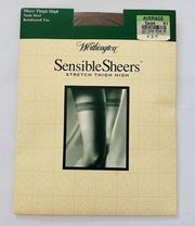 Vintage Tight High Worthington Sensible Sheers New Condition Average Taupe Sz B