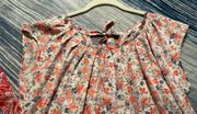 Lauren Conrad Floral Blouse