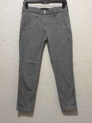 Isabel Marant Denim Gray Cropped Denim Trousers Designer Size 1 US Small