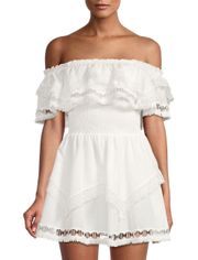 Peixoto Wyatt Lace-Trim Dress