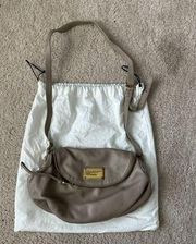MARC BY MARC JACOBS Beige Leather Crossbody Bag