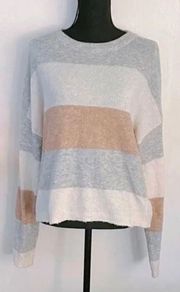 Striped Sweater Size L Womens