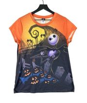 Disney Nightmare Before Christmas Juniors Shirt 2XL  Tim Burton Spooky Halloween